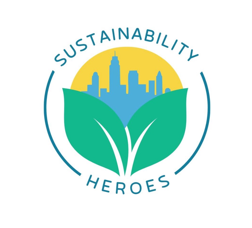 Volunteers planting saplings at a Sustainability Heroes drive